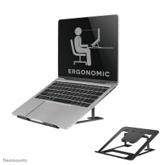 Neomounts Nsls085Black Foldable Laptop Stand - Portable & Ergonomic Solution